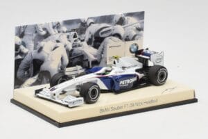 BMW Sauber F1.09 #6 N. Heidfeld F1 2009 v2 Minichamps 1:43 80422155795 Метал — снимка 2 от 5