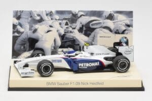 BMW Sauber F1.09 #6 N. Heidfeld F1 2009 v2 Minichamps 1:43 80422155795 Метал