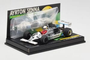 Brabham BMW BT52B A. Senna Test Car Paul Ricard 14 November 1983 Minichamps 1:43 540834399 Метал — снимка 2 от 5