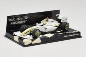 Brawn GP Mercedes BGP001 #22 J. Button Showcar 2009 Minichamps 1:43 400090092 Метал — снимка 2 от 5