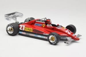 Ferrari 126C2 #27 G. Villeneuve GP Belgium 1982 MCG 1:18 MCG18629F Метал — снимка 4 от 6
