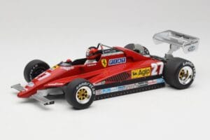 Ferrari 126C2 #27 G. Villeneuve GP Belgium 1982 MCG 1:18 MCG18629F Метал