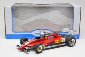Ferrari 126C2 #28 D. Pironi GP Monaco 1982 MCG 1:18 MCG18628F Метал — снимка 6 от 6