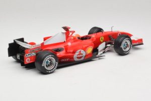 Ferrari 248 F1 #5 M. Schumacher German GP Hockenheimring 2006 Hot Wheels 1:18 J2887 Метал — снимка 2 от 6