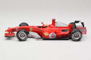 Ferrari 248 F1 #5 M. Schumacher German GP Hockenheimring 2006 Hot Wheels 1:18 J2887 Метал — снимка 3 от 6