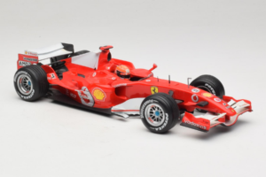 Ferrari 248 F1 #5 M. Schumacher German GP Hockenheimring 2006 Hot Wheels 1:18 J2887 Метал — снимка 4 от 6