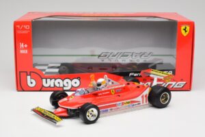 Ferrari 312T4 #11 J. Scheckter Italian Grand Prix F1 World Champion 1979 Bburago 1:18 18-16814-18-01544 Метал — снимка 6 от 6