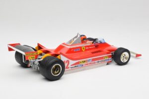 Ferrari 312T4 #12 G. Villeneuve United States Grand Prix East Winner 1979 Bburago 1:18 18-16814-18-01546 Метал — снимка 2 от 6