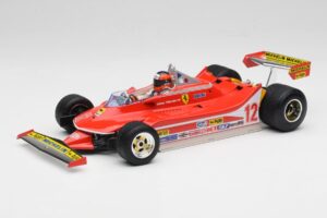 Ferrari 312T4 #12 G. Villeneuve United States Grand Prix East Winner 1979 Bburago 1:18 18-16814-18-01546 Метал