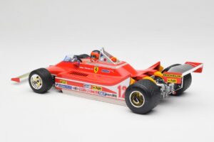 Ferrari 312T4 #12 G. Villeneuve United States Grand Prix East Winner 1979 Bburago 1:18 18-16814-18-01546 Метал — снимка 5 от 6
