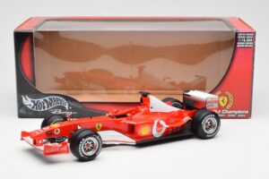 Ferrari F2003-GA F1 Constructors World Champions 2003 Hot Wheels 1:18 G3764 Метал — снимка 7 от 7