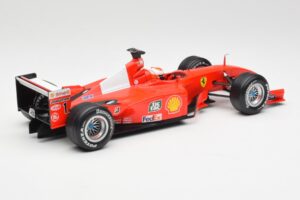 Ferrari F2001 #1 M. Schumacher F1 World Champion 2001 Червен Hot Wheels 1:18 50202 Метал — снимка 2 от 6