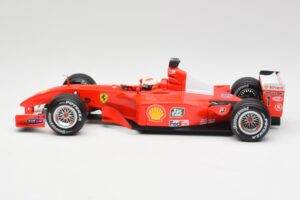 Ferrari F2001 #1 M. Schumacher F1 World Champion 2001 Червен Hot Wheels 1:18 50202 Метал — снимка 3 от 6