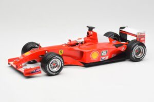 Ferrari F2001 #1 M. Schumacher F1 World Champion 2001 Червен Hot Wheels 1:18 50202 Метал