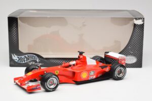 Ferrari F2001 #1 M. Schumacher F1 World Champion 2001 Червен Hot Wheels 1:18 50202 Метал — снимка 6 от 6