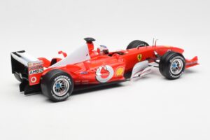 Ferrari F2003-GA #2 R. Barrichello F1 2003 Hot Wheels 1:18 B1024 Метал — снимка 2 от 6