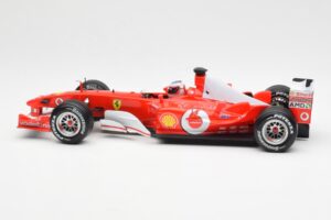 Ferrari F2003-GA #2 R. Barrichello F1 2003 Hot Wheels 1:18 B1024 Метал — снимка 3 от 6