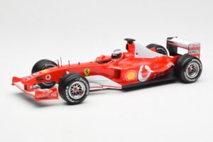 Ferrari F2003-GA #2 R. Barrichello F1 2003 Hot Wheels 1:18 B1024 Метал