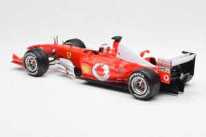 Ferrari F2003-GA #2 R. Barrichello F1 2003 Hot Wheels 1:18 B1024 Метал — снимка 5 от 6