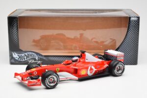Ferrari F2003-GA #2 R. Barrichello F1 2003 Hot Wheels 1:18 B1024 Метал — снимка 6 от 6
