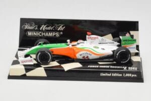 Force India Mercedes VJM02 #20 A. Sutil Showcar 2009 Minichamps 1:43 400090090 Метал