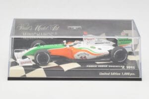 Force India Mercedes VJM02 #20 A. Sutil Showcar 2009 Minichamps 1:43 400090090 Метал — снимка 5 от 5