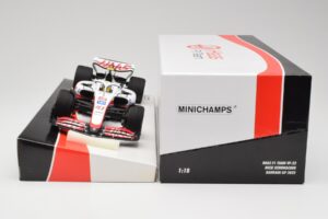 Haas VF-22 #47 M. Schumacher Bahrain GP 2022 Minichamps 1:18 147220147 Метал — снимка 6 от 7