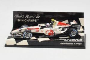 Honda RA106 A. Davidson Test Driver F1 2006 Minichamps 1:43 400060036 Метал