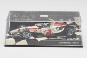 Honda RA106 A. Davidson Test Driver F1 2006 Minichamps 1:43 400060036 Метал — снимка 5 от 5