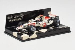 Honda RA106 #11 R. Barrichello F1 2006 Minichamps 1:43 400060011 Метал — снимка 2 от 5