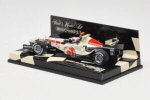Honda RA106 #11 R. Barrichello F1 2006 Minichamps 1:43 400060011 Метал — снимка 3 от 5