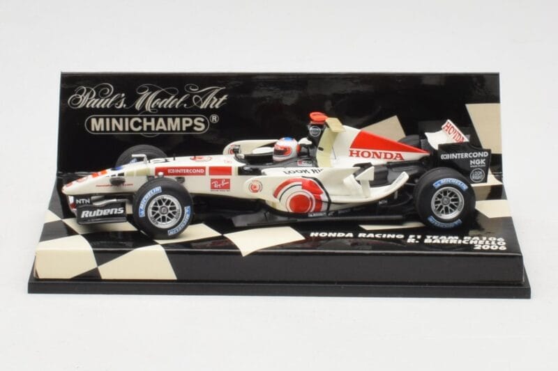 Honda RA106 #11 R. Barrichello F1 2006 Minichamps 1:43 400060011 Метал