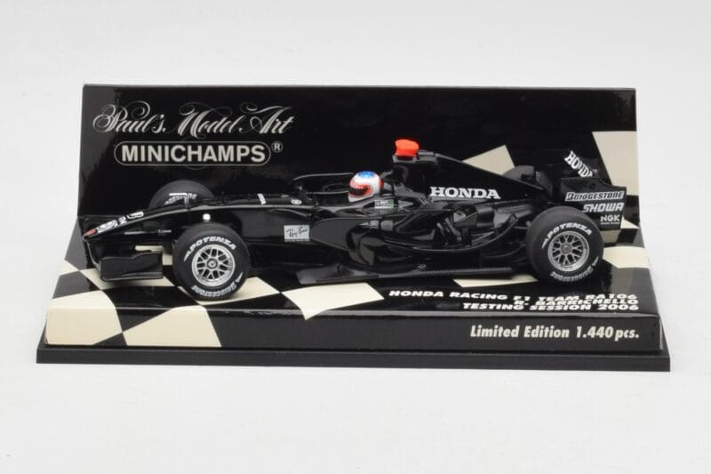 Honda RA106 #11 R. Barrichello Test Car 2006 Minichamps 1:43 400060211 Метал