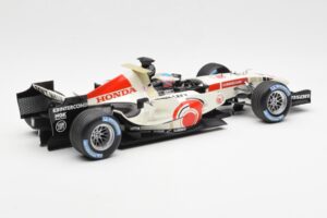 Honda Racing Team RA106 #12 J. Button F1 2006 Minichamps 1:18 100060012 Метал — снимка 2 от 6