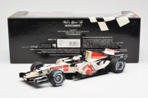Honda Racing Team RA106 #12 J. Button F1 2006 Minichamps 1:18 100060012 Метал — снимка 6 от 6