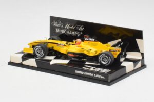 Jordan EJ13 B. Wirdheim F1 Test 2003 Minichamps 1:43 400030136 Метал — снимка 2 от 5