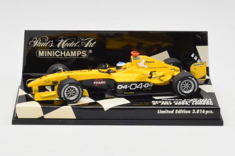 Jordan Ford EJ14 N. Mansell Regent Street Parade 2004 Minichamps 1:43 400040095 Метал