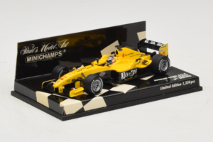 Jordan EJ14 Ford #19 T. Glock Jordan Ford F1 Team 2004 Minichamps 1:43 400040039 Метал — снимка 2 от 5