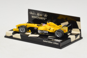 Jordan EJ14 Ford #19 T. Glock Jordan Ford F1 Team 2004 Minichamps 1:43 400040039 Метал — снимка 3 от 5