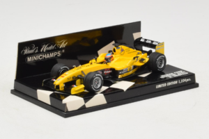 Jordan EJ14 Ford #18 N. Heidfeld Jordan Ford F1 Team Showcar 2004 Minichamps 1:43 400040088 Метал — снимка 2 от 5