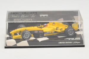 Jordan EJ14 Ford #18 N. Heidfeld Jordan Ford F1 Team Showcar 2004 Minichamps 1:43 400040088 Метал — снимка 4 от 5