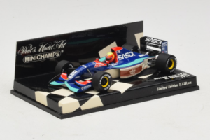 Jordan 192 Yamaha M. Gugelmin F1 1992 Minichamps 1:43 400920033 Метал — снимка 2 от 5