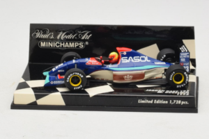 Jordan 192 Yamaha M. Gugelmin F1 1992 Minichamps 1:43 400920033 Метал