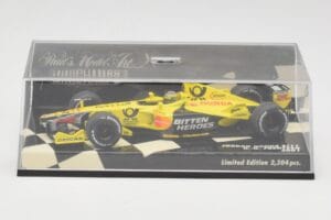 Jordan Honda EJ11 #7 H-H. Frentzen F1 2001 Minichamps 1:43 400010011 Метал — снимка 5 от 5