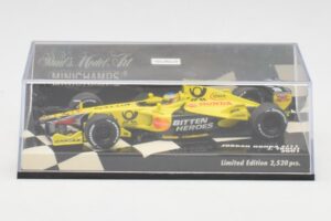 Jordan Honda EJ11 #11 J. Trulli F1 2001 Minichamps 1:43 400010012 Метал — снимка 5 от 5