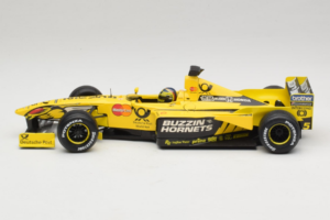 Jordan EJ10 H-H. Frentzen F1 Launch Edition 2000 Hot Wheels 1:18 29160 Метал — снимка 3 от 6
