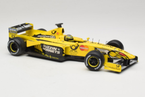 Jordan EJ10 H-H. Frentzen F1 Launch Edition 2000 Hot Wheels 1:18 29160 Метал — снимка 4 от 6