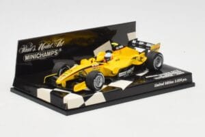 Jordan EJ15 Toyota R. Doornbos Test Driver F1 2005 Minichamps 1:43 400050039 Метал — снимка 2 от 5