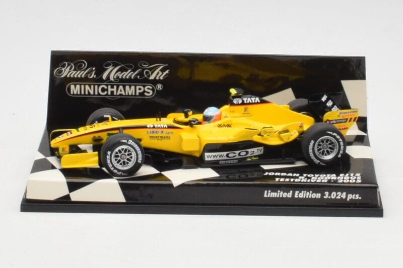 Jordan EJ15 Toyota R. Doornbos Test Driver F1 2005 Minichamps 1:43 400050039 Метал