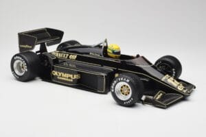 Lotus Renault 97T John Player Special #12 A. Senna Portuguese GP 1985 1st Victory Minichamps 1:12 540851292 Метал — снимка 6 от 8